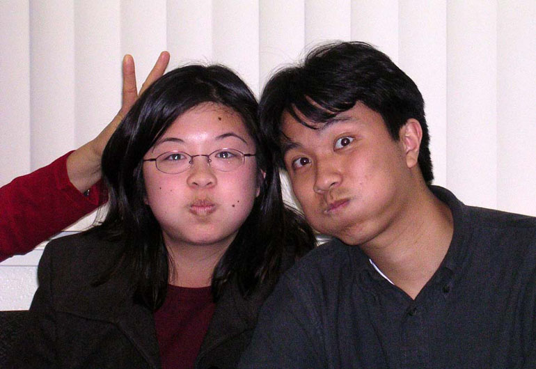 Lisa and Erik pufferfish