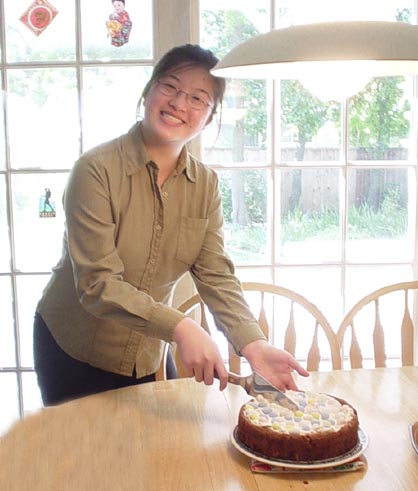 Lisa on a magazine cover