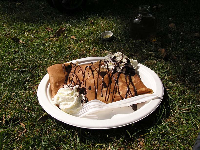 35.Strawberry-banana crepe