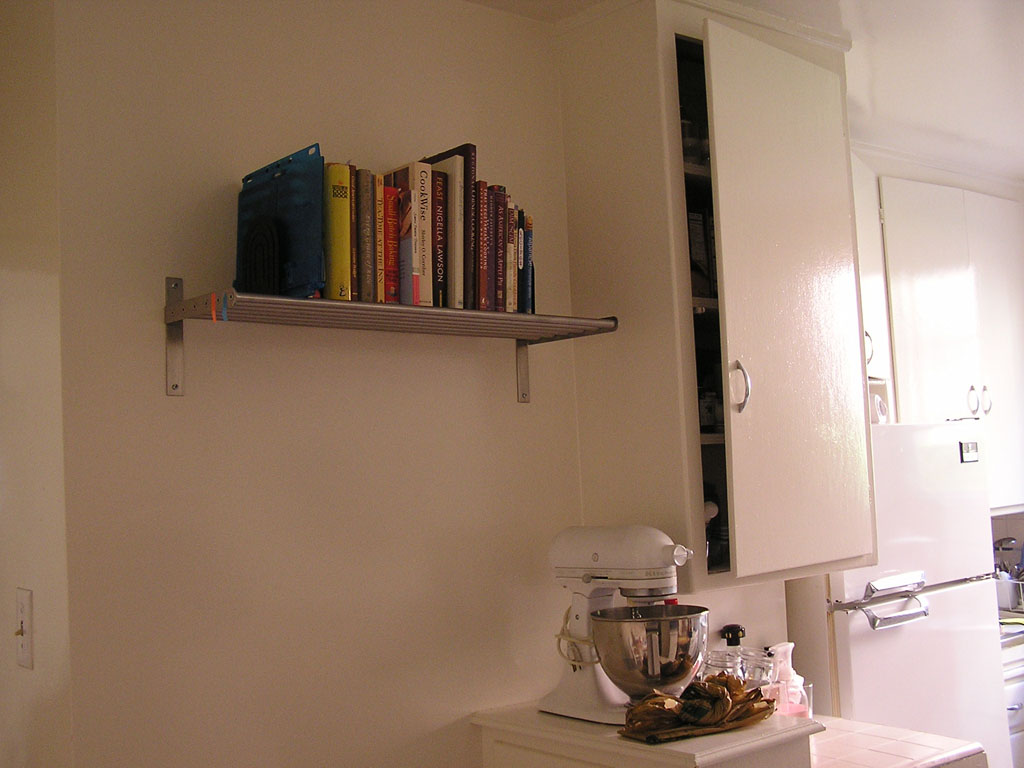 2006 April - New apartment - Wallmounts2