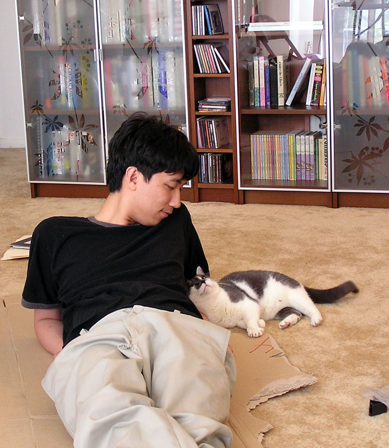 6.Erik and Lyapa looking at each other