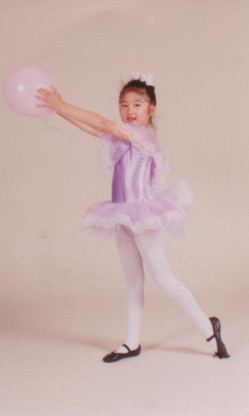 1990 approx. Lisa's dance portrait