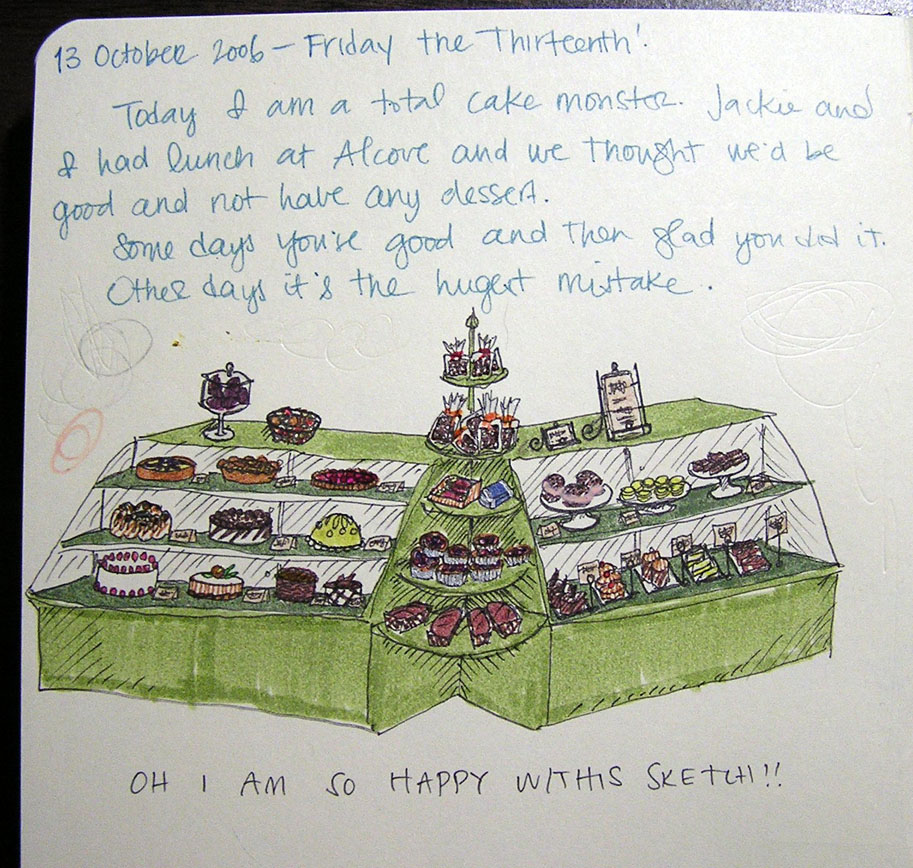 Oct 13 - Bakerysketch