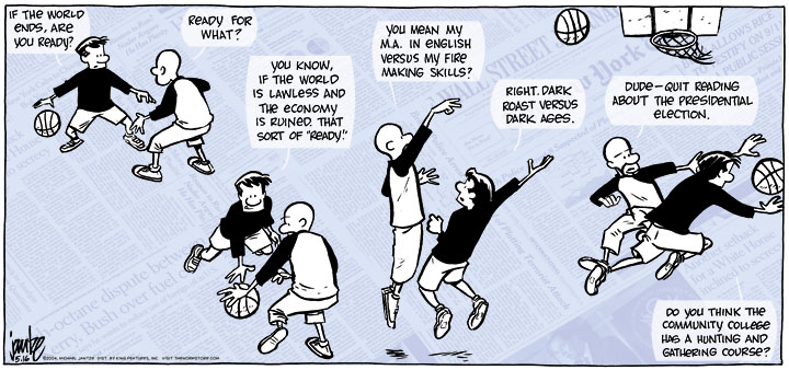 Sunday - Election anxiety