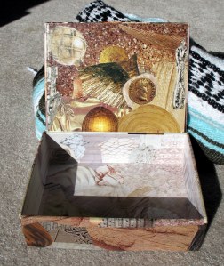 decoupaged box