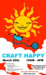 craft happy poster