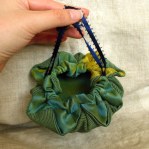 Radiant lily pad pouch