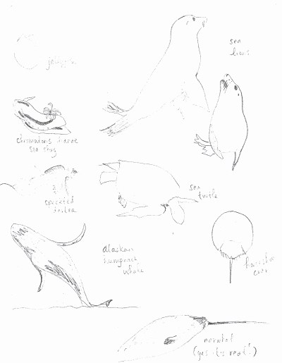 Water creatures