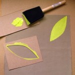 Leaf stencil