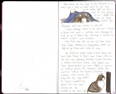 Sketchbook Project Page 2