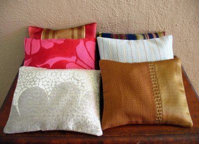 A selection of fabrics