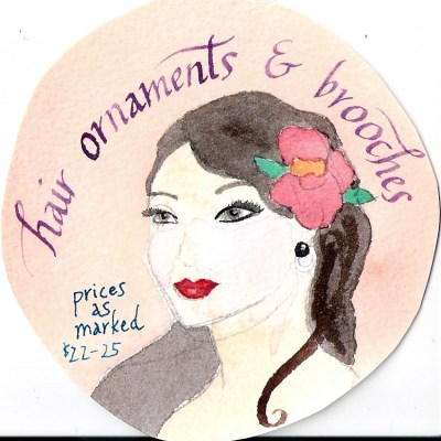 Hair ornaments & brooches