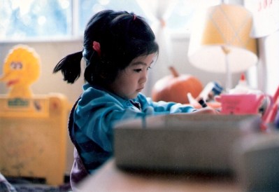 Lisa working Lisa working