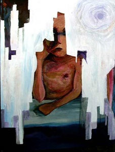 Jenn Zahrt self-portrait, November 2001