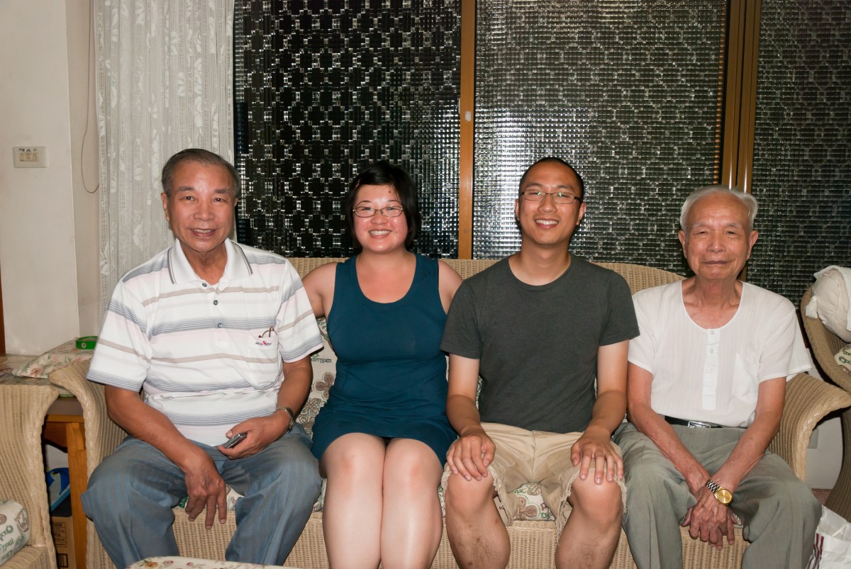 Erik's Taichung family