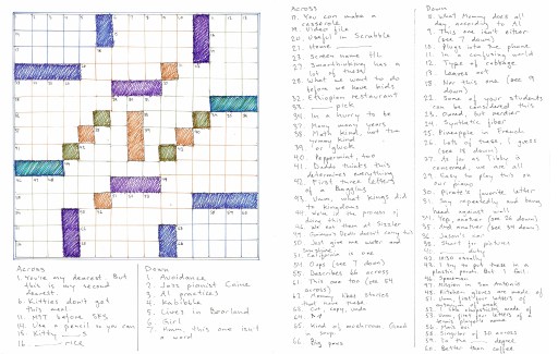 Crossword numero uno!