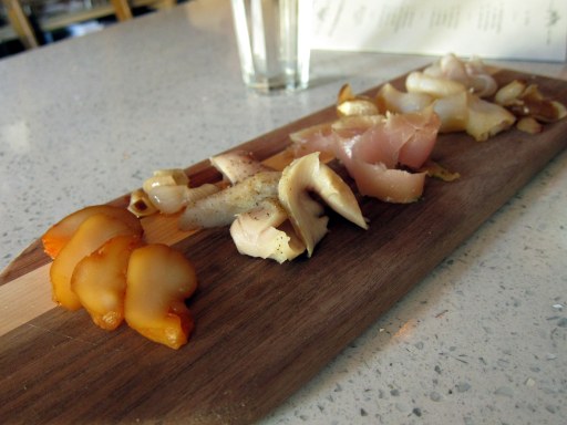Cured fish board