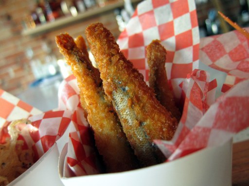 Fried smelt