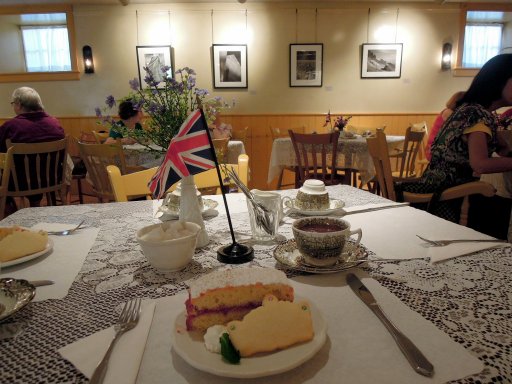 Afternoon tea on Victoria Day at Montgomery's Inn