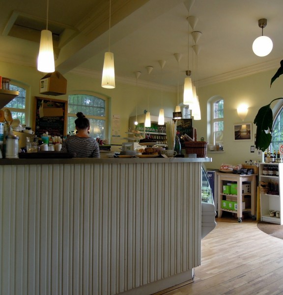 Inside the cafe