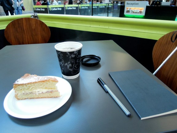 My afternoon tea and sketchbook