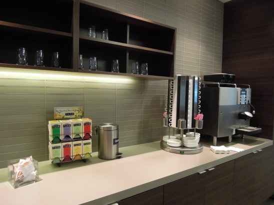 Free refreshments area Free refreshments area