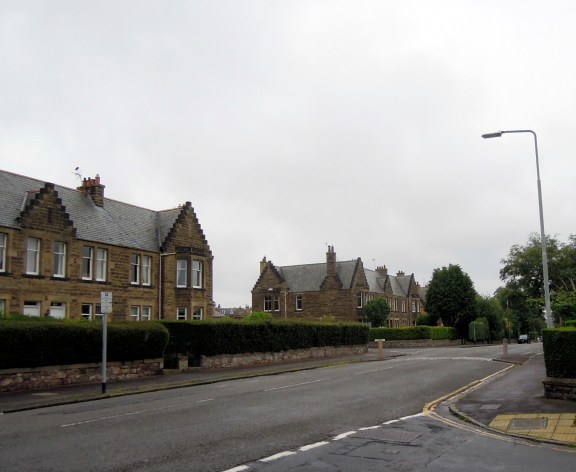 Residential street in Edinburgh