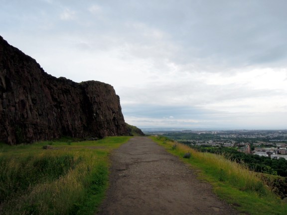Trail at Holyrood Park