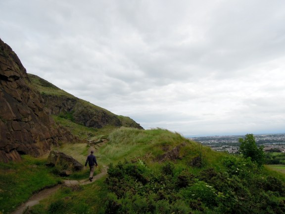 Trail at Holyrood Park