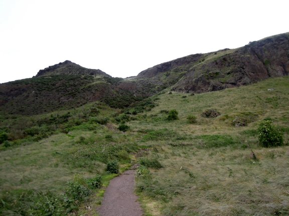 Trail at Holyrood Park