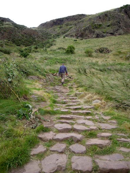 Trail at Holyrood Park