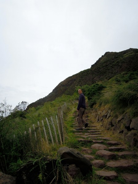 Trail at Holyrood Park