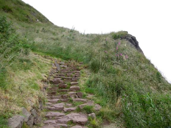 Trail at Holyrood Park