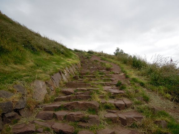 Trail at Holyrood Park