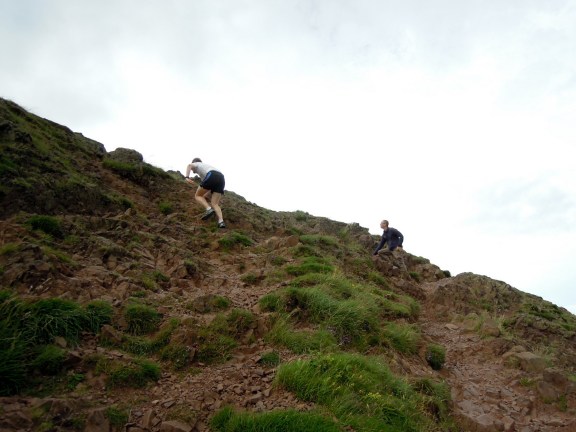 Just below Arthur's Seat