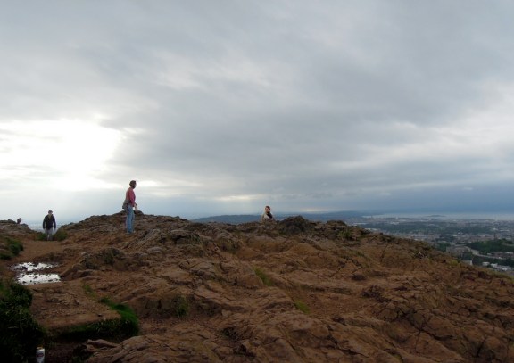 Other visitors at the summit
