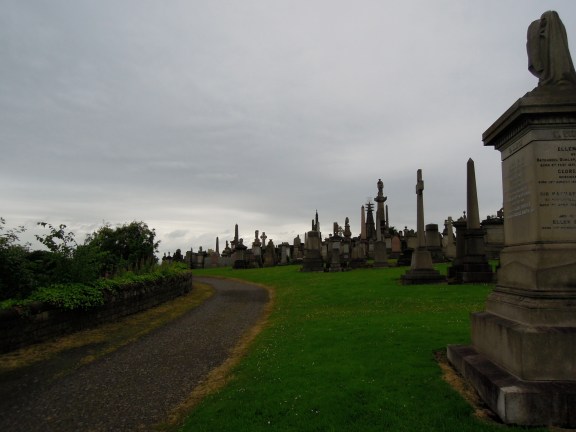 The atmospheric Necropolis, Glasgow.
