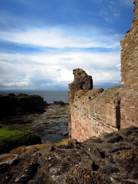 I love the shoreline Castle on the sea