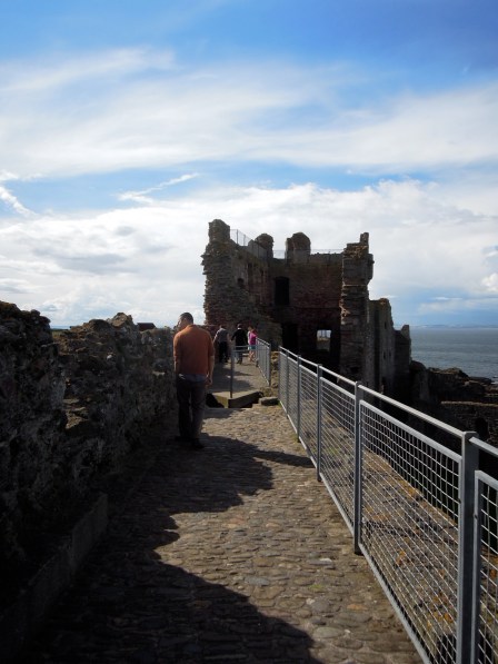 Higher up in the castle Higher up in the castle