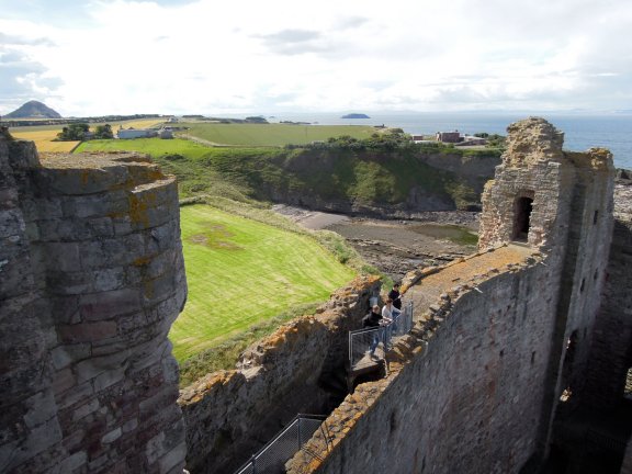 One of the walkways through the castle One of the walkways through the castle