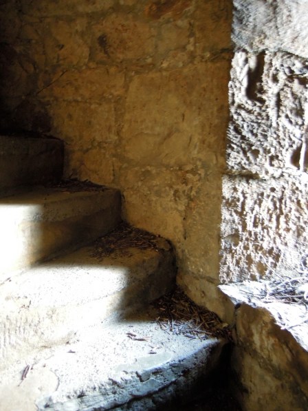 Stairs in half-light