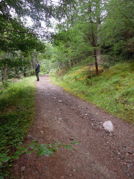 Erik along the trail