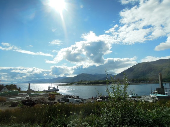 Boats in Loch Linnhe