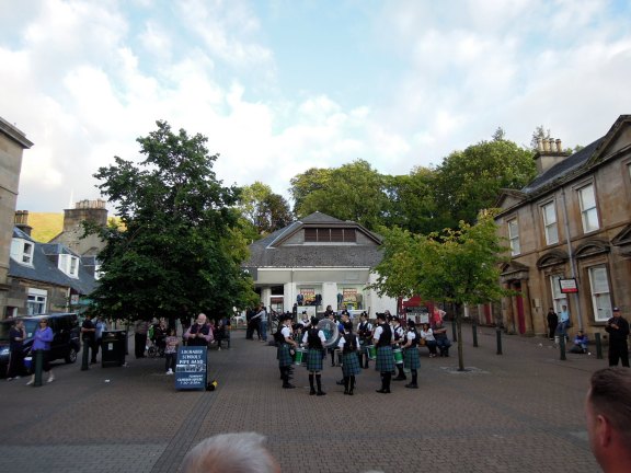 Youth bagpiping group