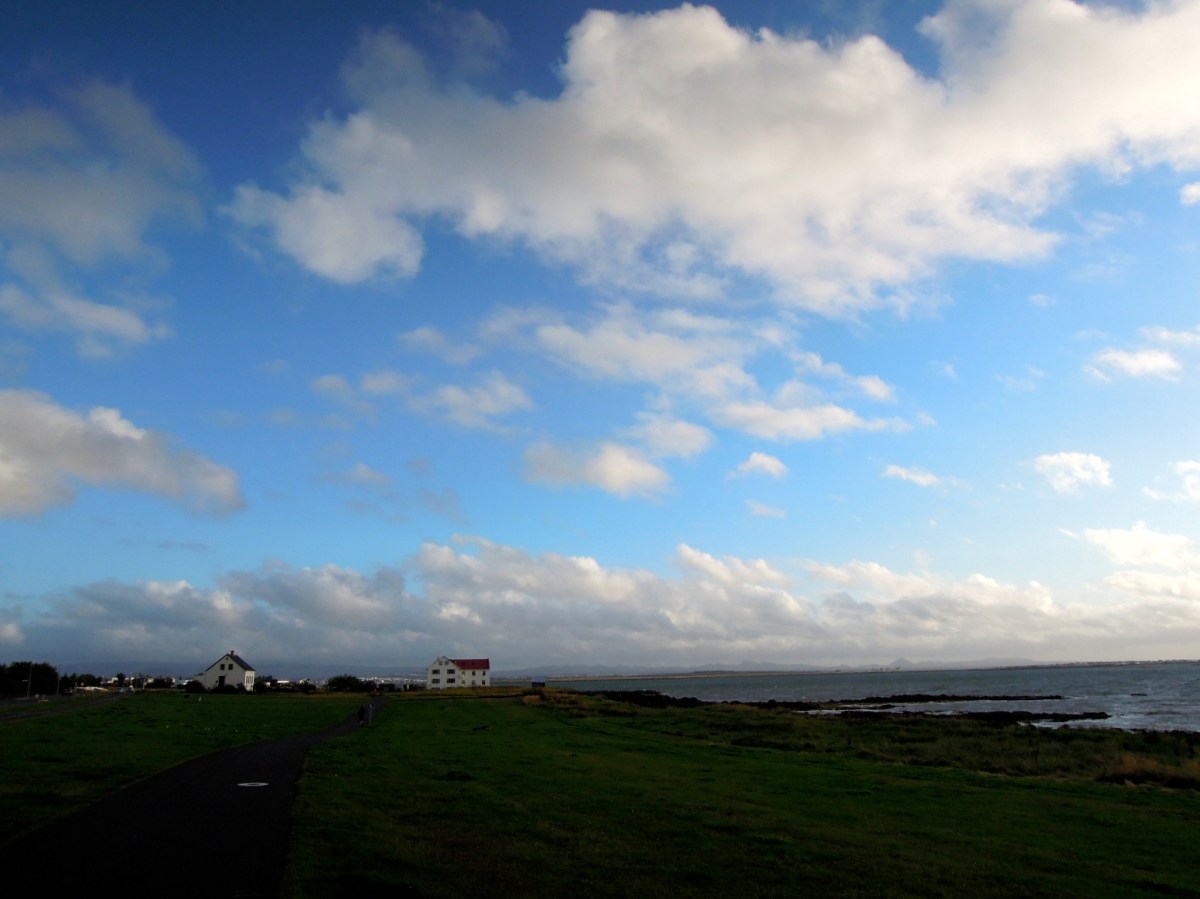 Pretty houses on the waterfront