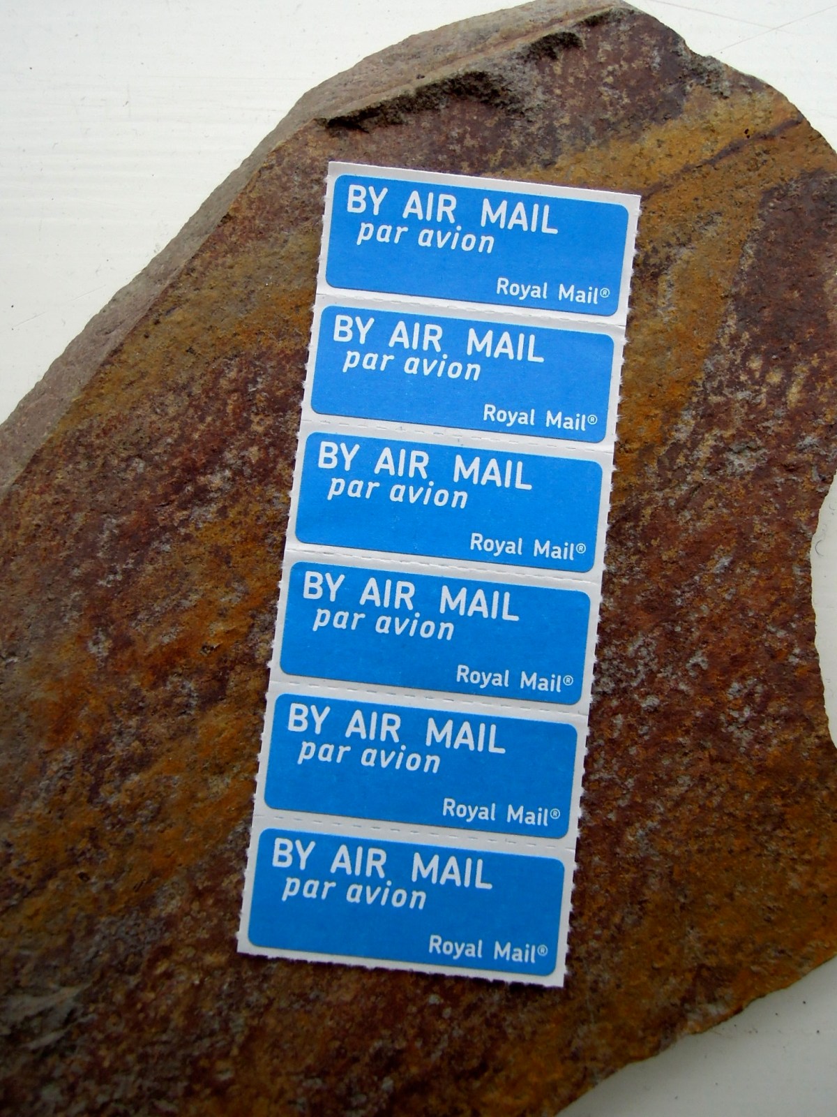 Air Mail stickers