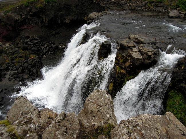 Waterfall from above