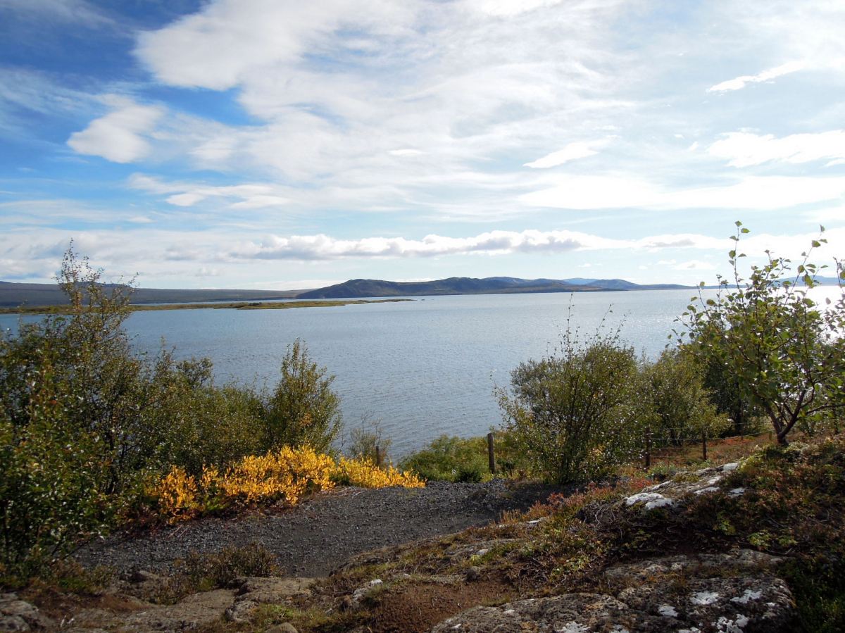 View of Lake Þingvellir