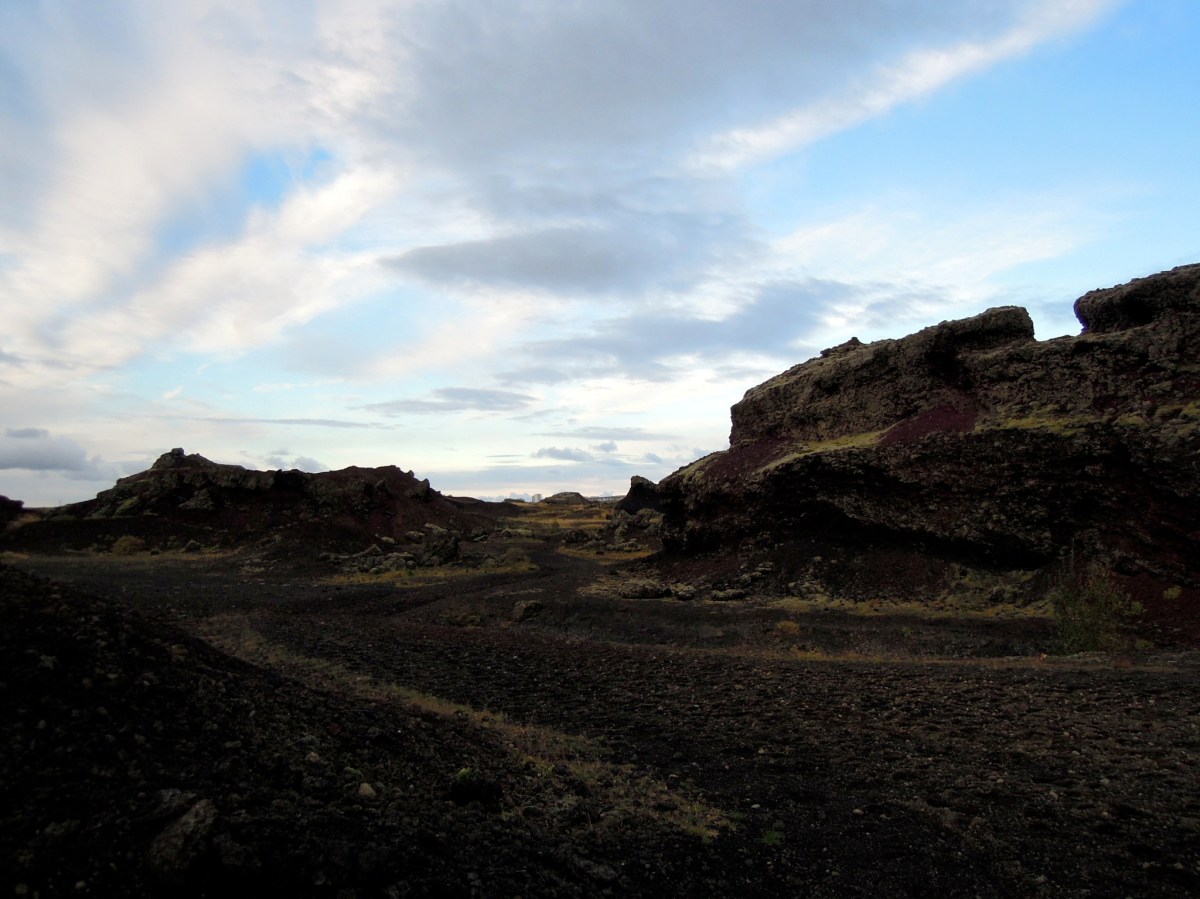 The red hills of Rauðhólar