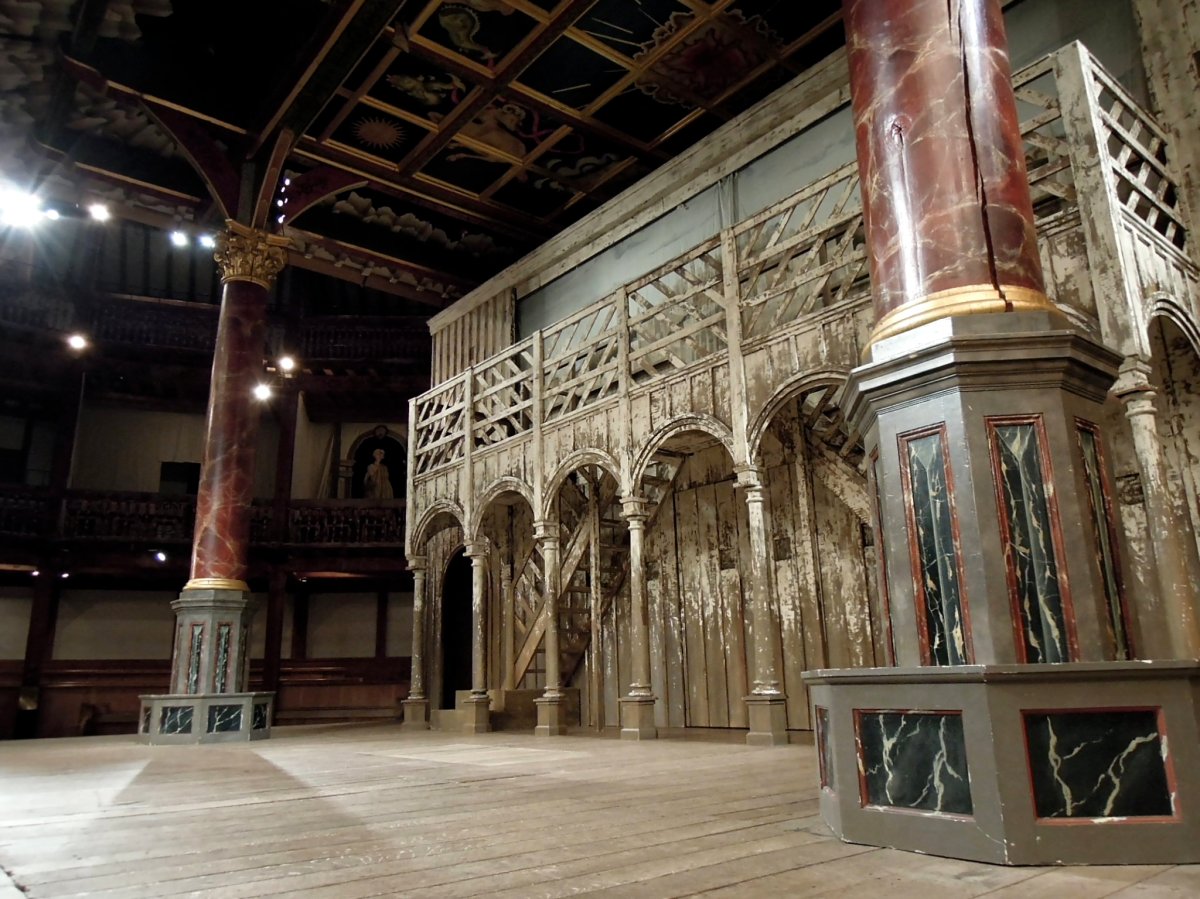 Stage at Shakespeare's Globe